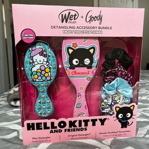 Hello kitty and chococat detangle and style kit